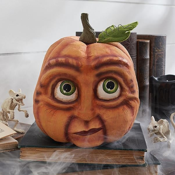 Lustige Halloween Kürbisfigur Brehn