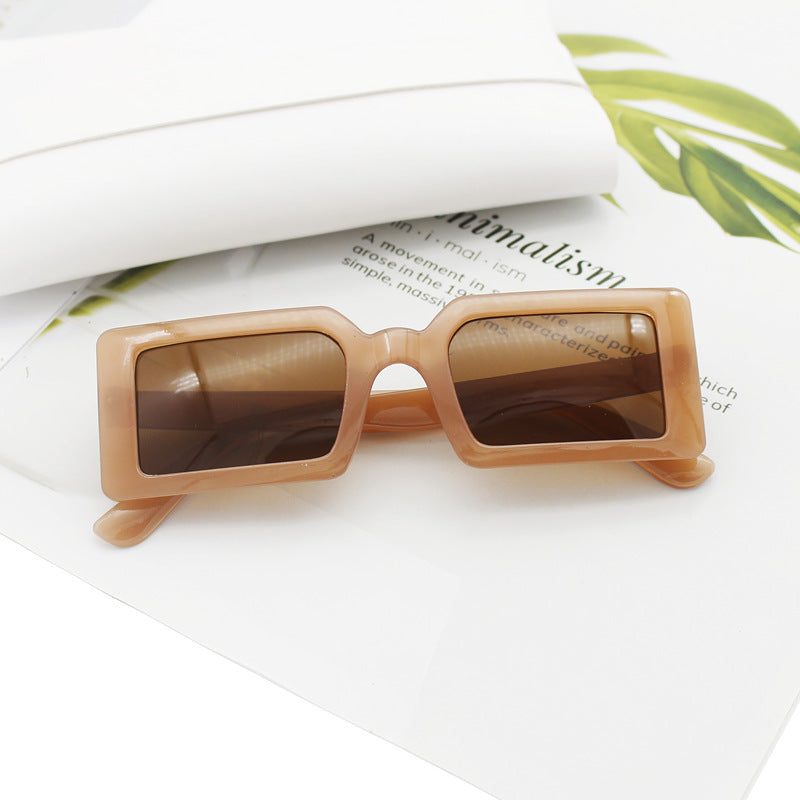 Damen moderne Oversized-Sonnenbrille Brehn