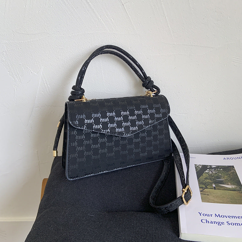 Elegante monogrammierte Handtasche Brehn
