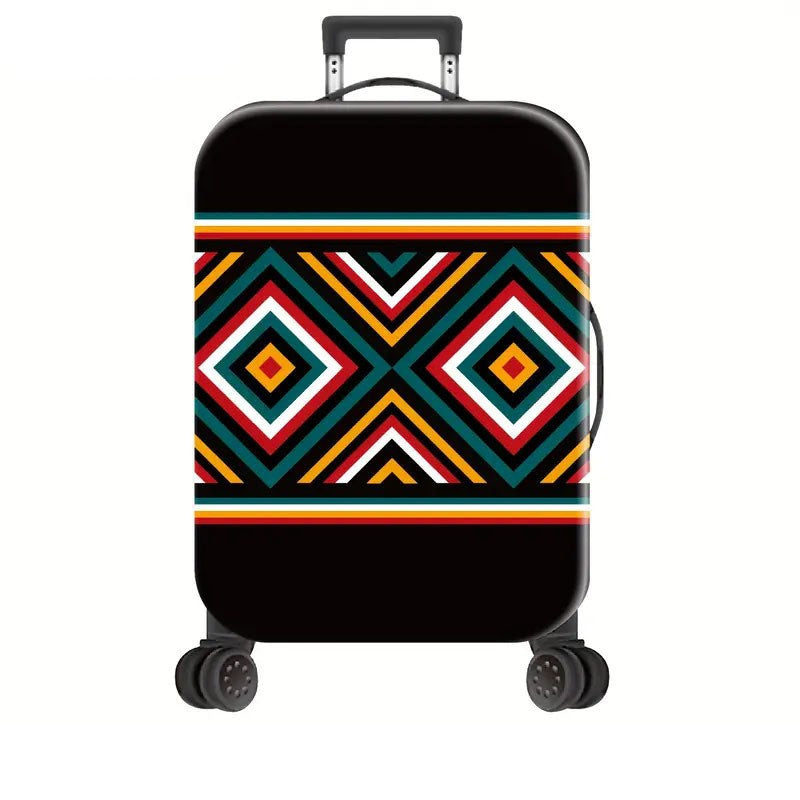 Unisex Hartschalenreisekoffer mit kreativem Geometric-Muster Brehn