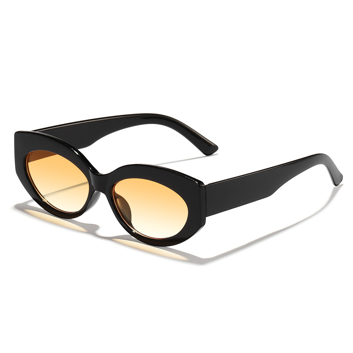 Damen Cat-Eye Sonnenbrille mit verspieltem Transparenzdesign Brehn