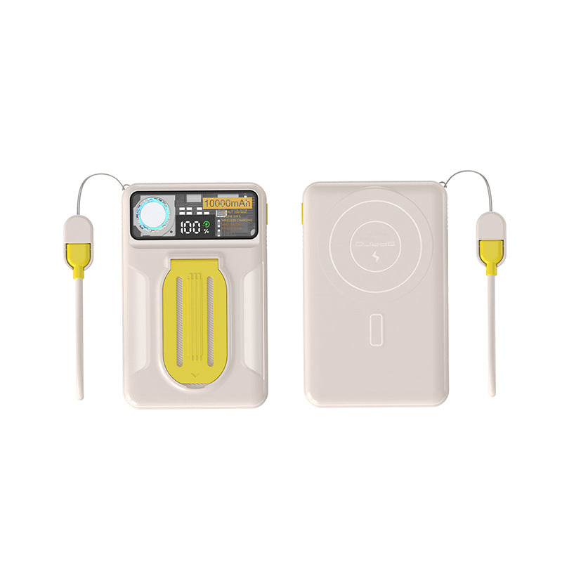 Multifunktionale Powerbank mit LED-Display und Schnellladefunktion Brehn