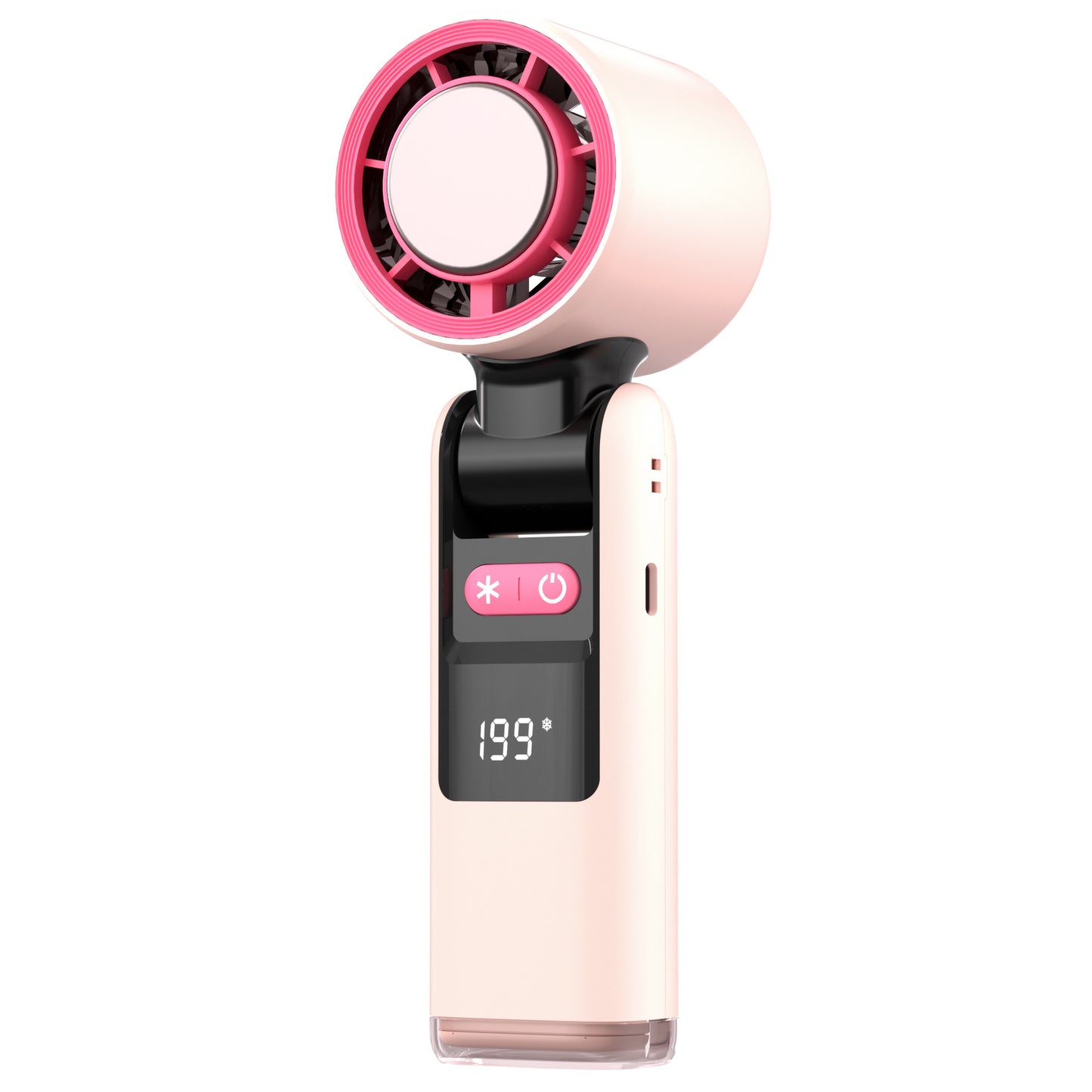 Hochleistungs-Handheld-Kühlventilator mit digitalem Display Brehn