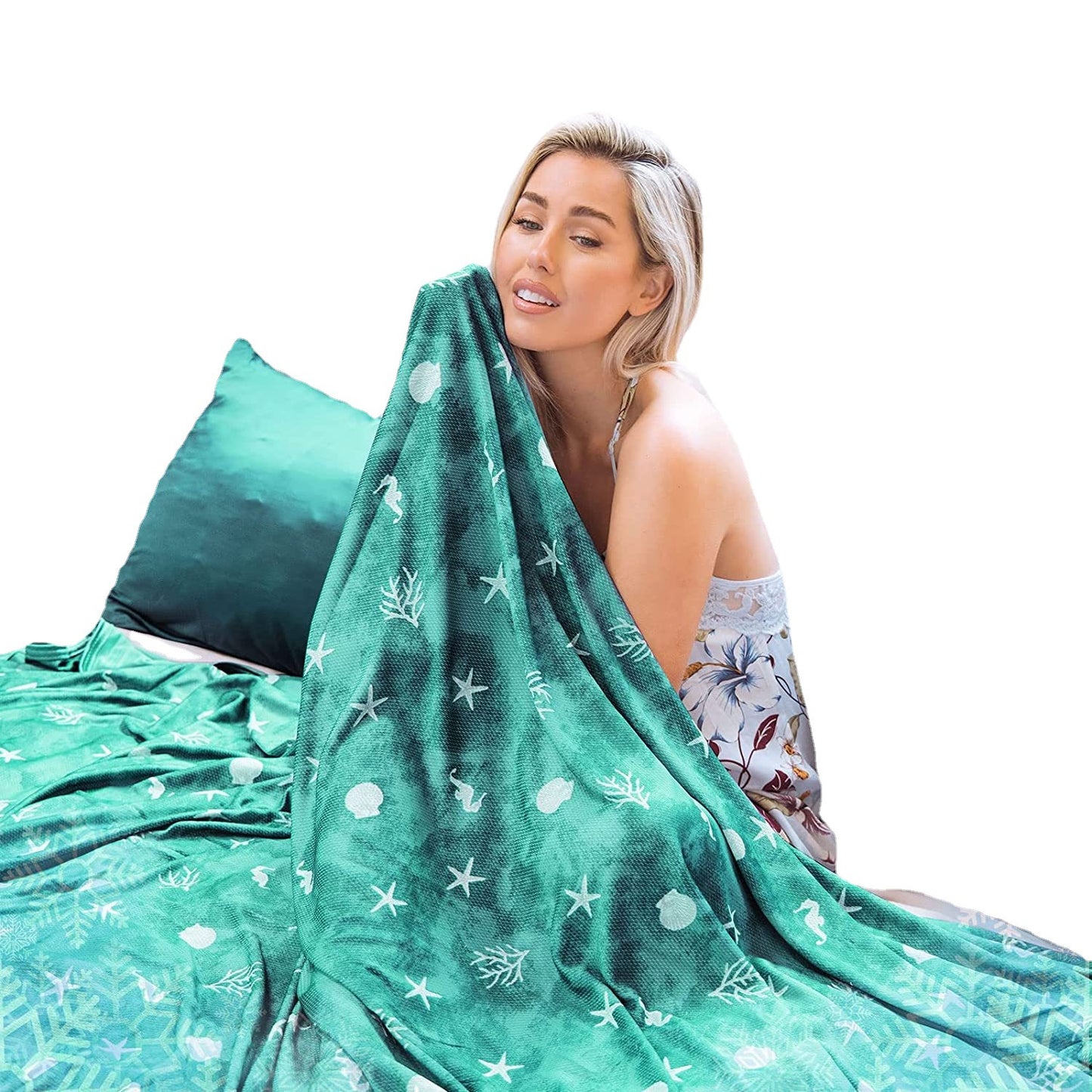 Damen kuschelige und wunderschöne Decke Brehn