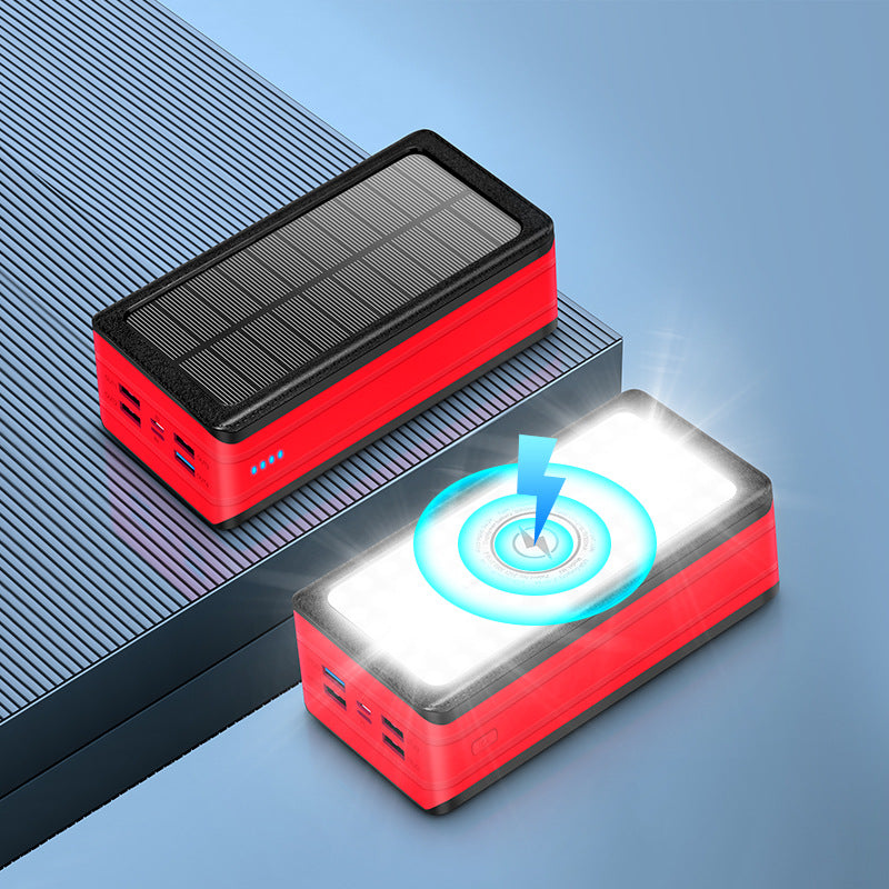 Solar Powerbank mit LED-Lampe Brehn