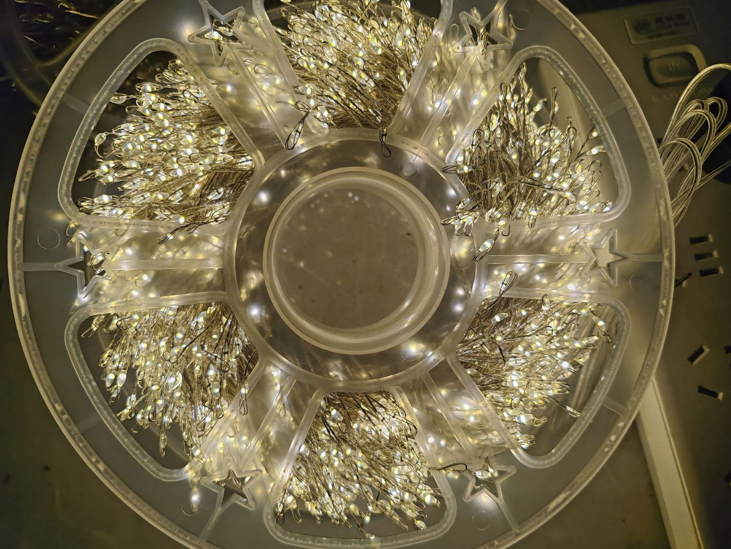 Ultra-dichte Mikro-LED-Lichterkette Spule Brehn