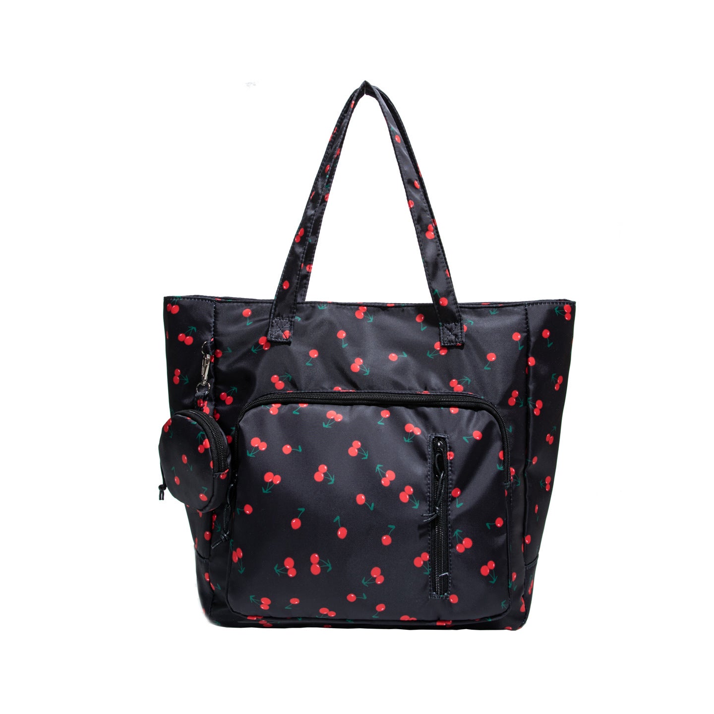 Funktionale Floral Print Tote Bag Brehn