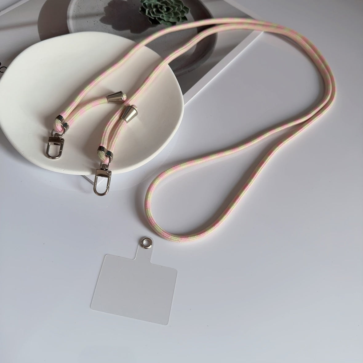 Farbige Dual-Clip verstellbare Lanyard Brehn