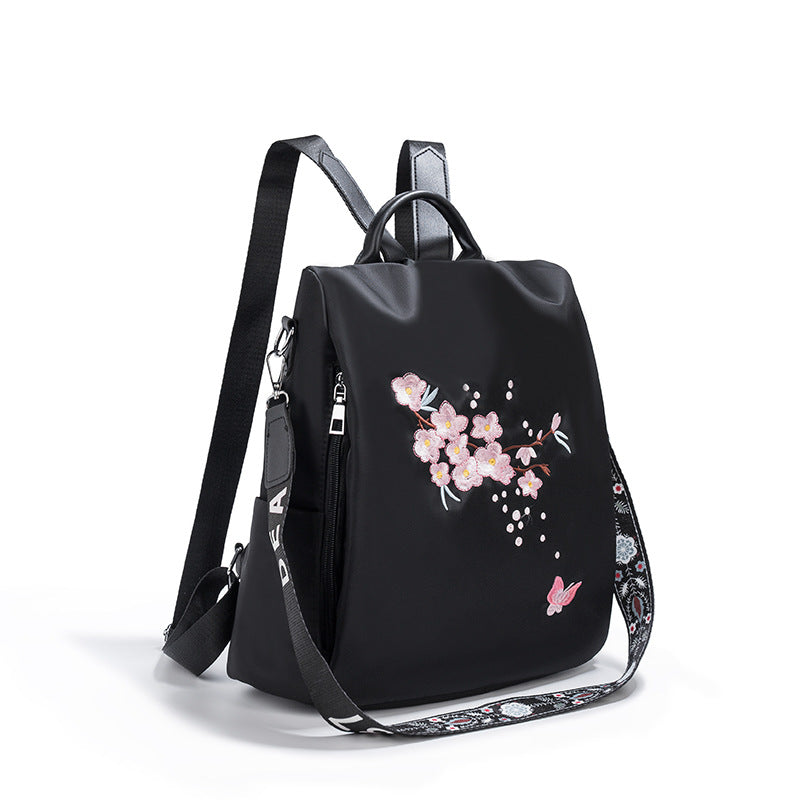 Bestickter Floral-Rucksack Brehn