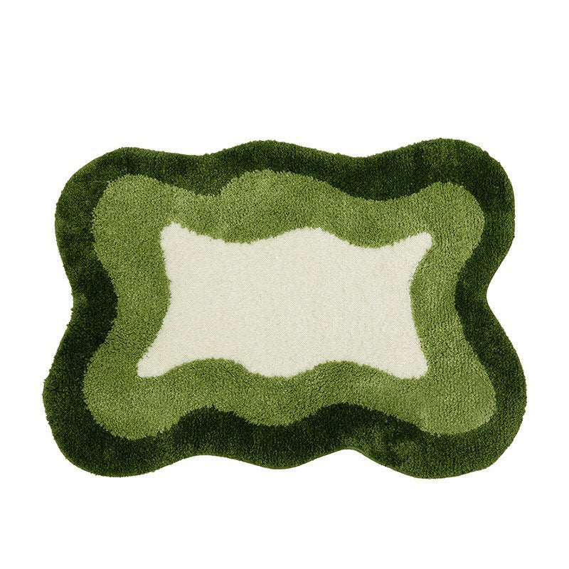 Abstract geformter Bereich Teppich Brehn