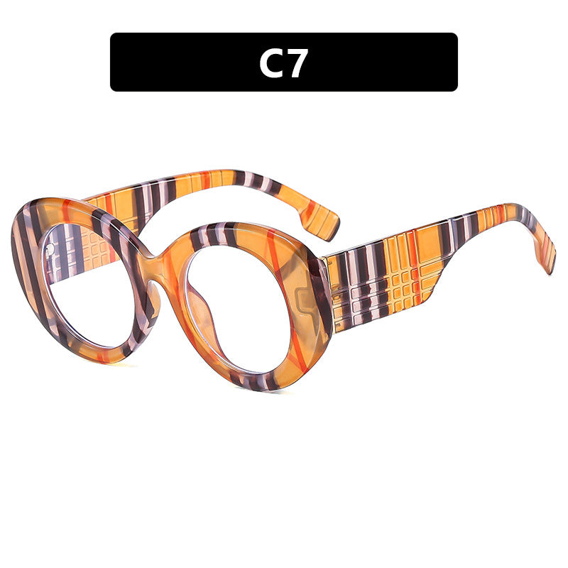 Damen extravagante Sonnenbrille mit kreativem Rahmendesign und schützendem UV-Filter Brehn