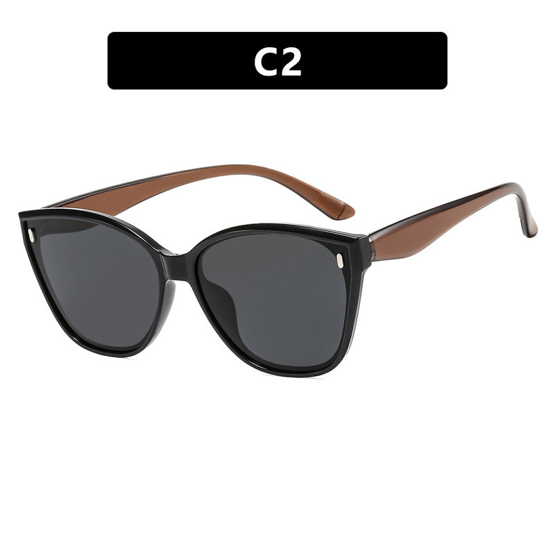 Damen Cat-Eye Sonnenbrille mit schützendem UV-Filter und stylishem Rahmen Brehn