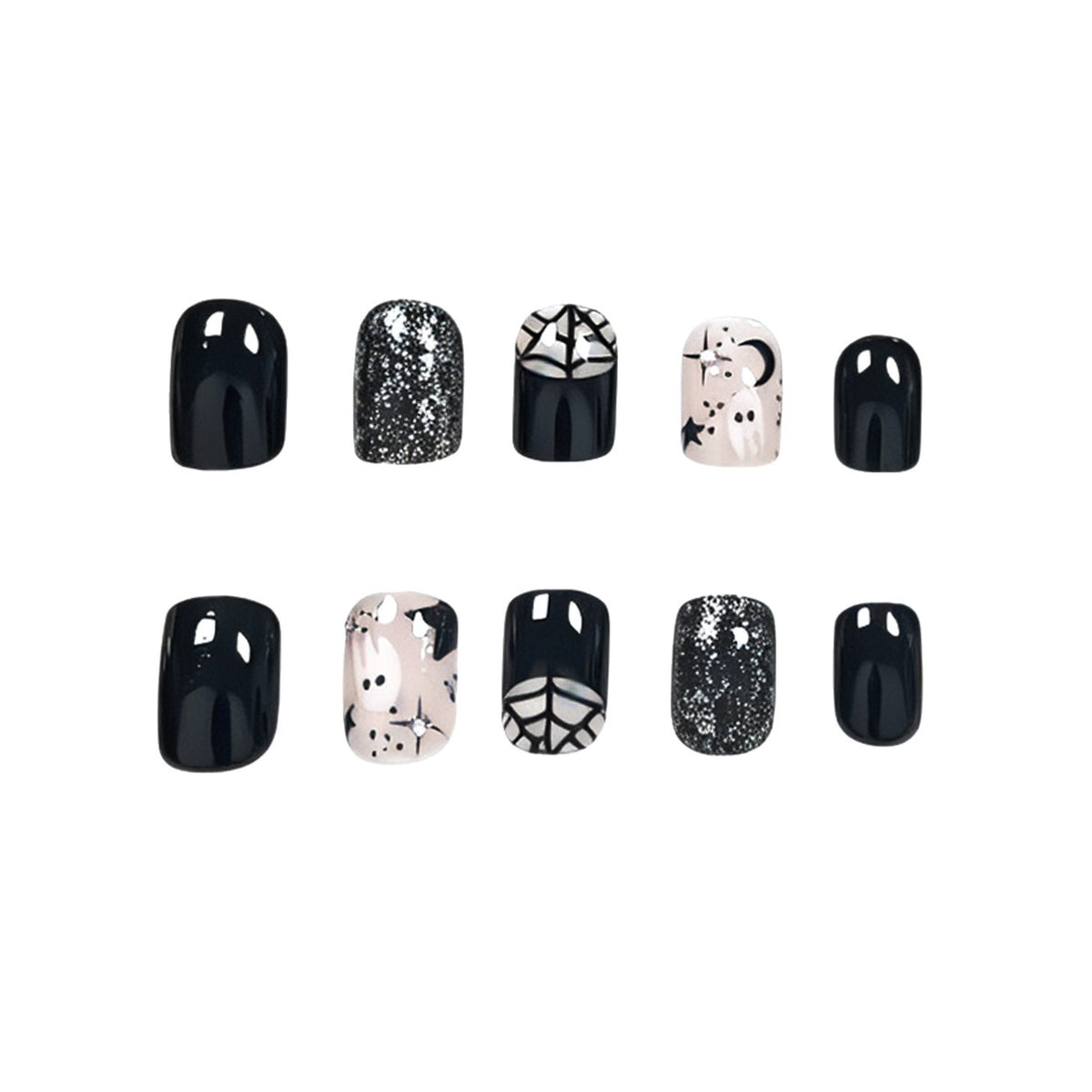 Halloween-Thema Nagelkunst Set Brehn 1789915860