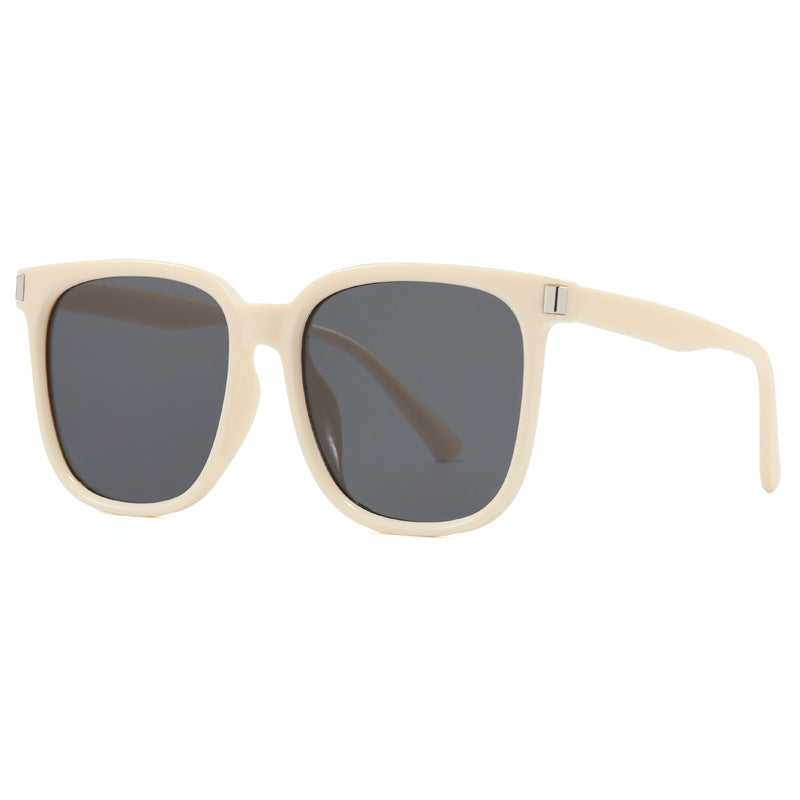 Oversized Schildpatt-Sonnenbrille
