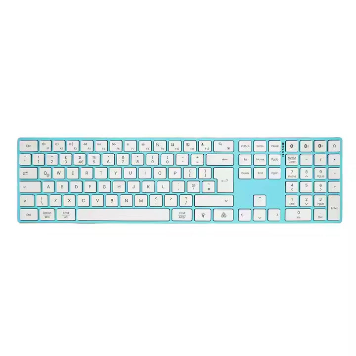 Kabellose Bluetooth Tastatur mit Ergonomischem Design Brehn