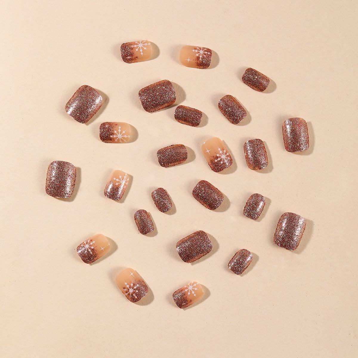 Glitzernde Nagelkunst-Set Brehn