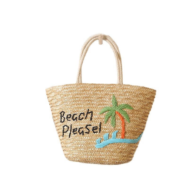 Strandleinen Tasche mit Personalisierter Stickerei Brehn