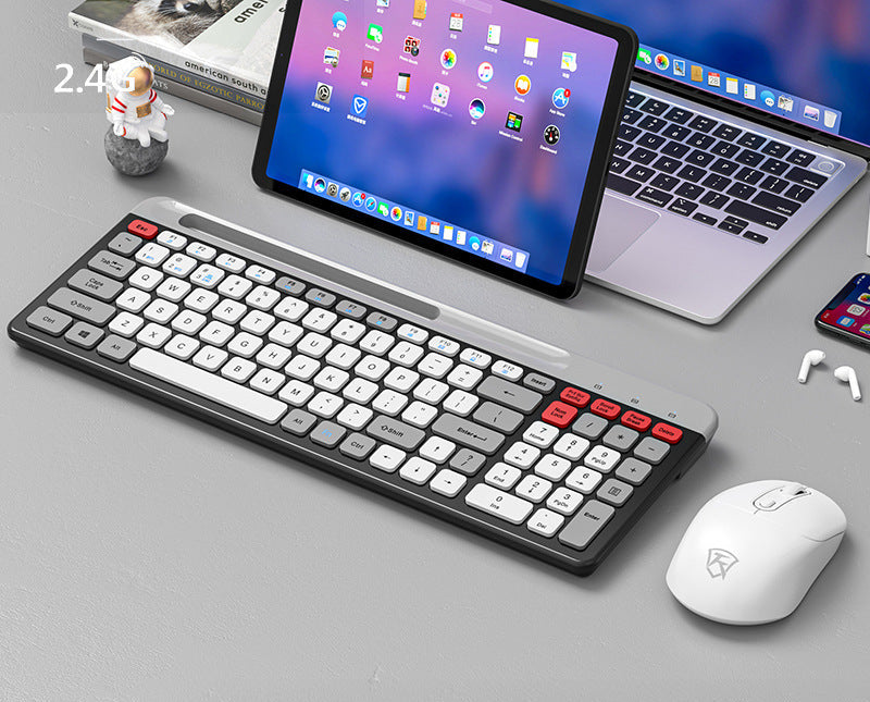 Kabellose Bluetooth-Tastatur mit verstellbarem Ständer Brehn