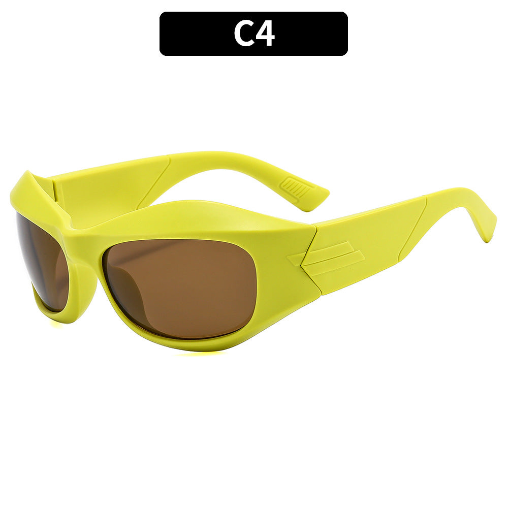 Sportliche Schutzwickel-Sonnenbrille