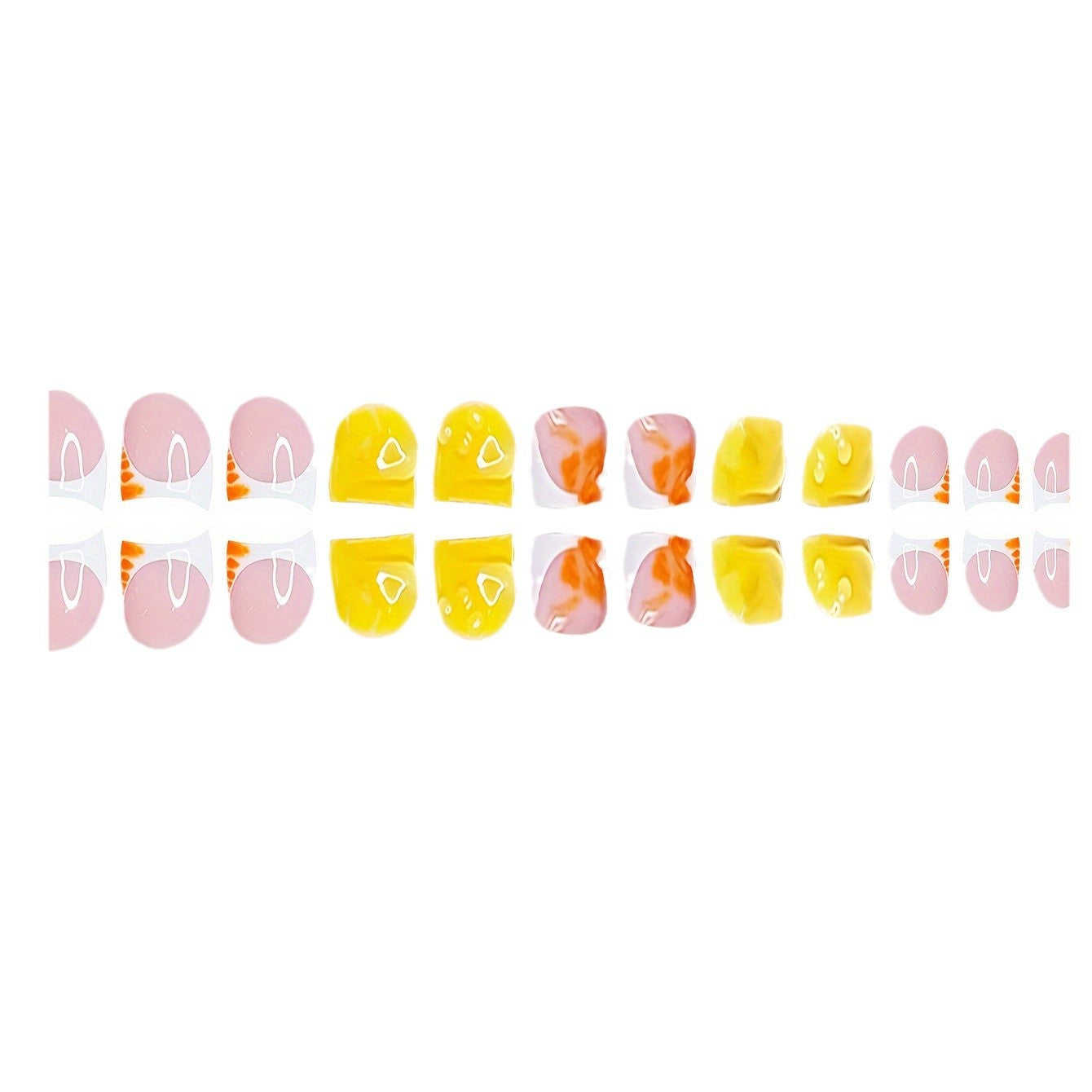 Tropisches Florales Nail Art Set Brehn