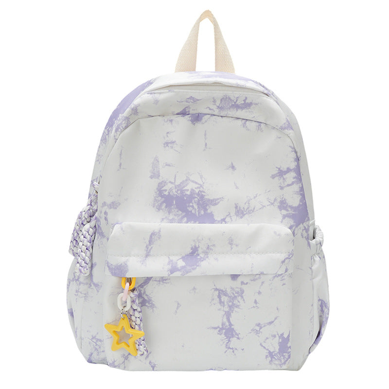 Stylischer Marmorprint-Rucksack