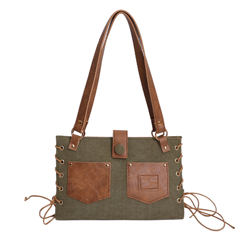 WoElegantly Structured Utility Tote Bag Brehn