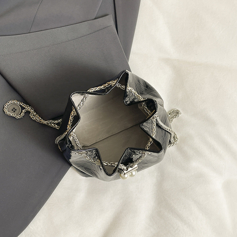 Kordelzug Eimer Handtasche