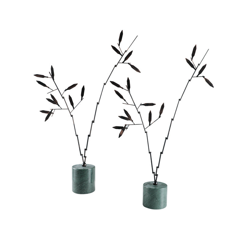 Moderne Künstliche Dekorative Floral Skulptur
