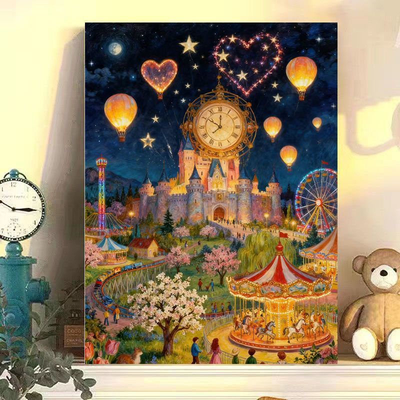 Fantasy Park Abenteuer Wandkunst Brehn