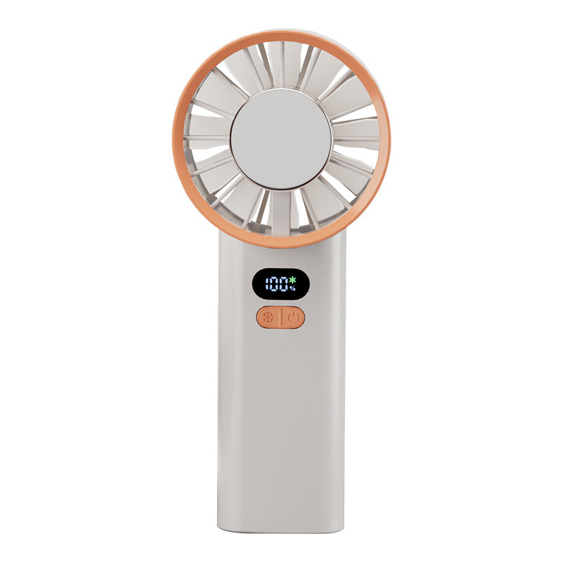 Damen tragbarer Handventilator mit digitaler Geschwindigkeitsanzeige Brehn