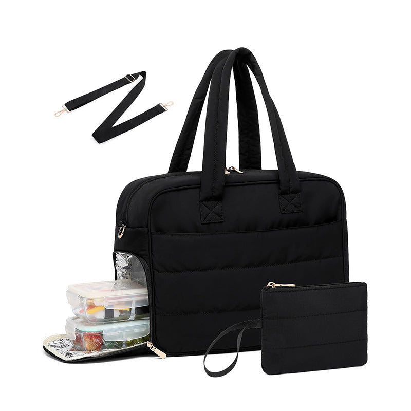 Isolierte Lunchbox-Tasche mit Separatem Aufbewahrungsfach Brehn