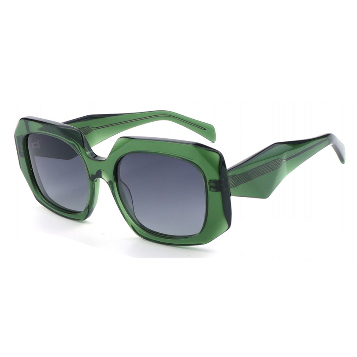 Damen oversized Sonnenbrille mit innovativem Rahmen und moderner Geometrie Brehn