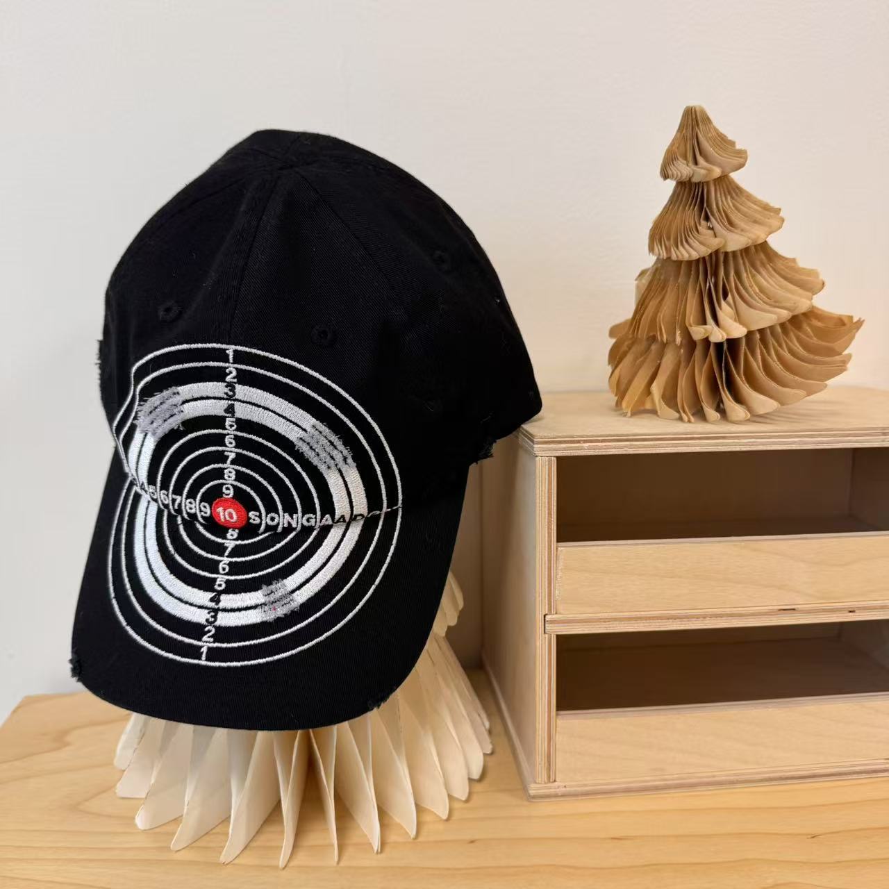 Herren Destroyed Graphic Baseball Cap Brehn