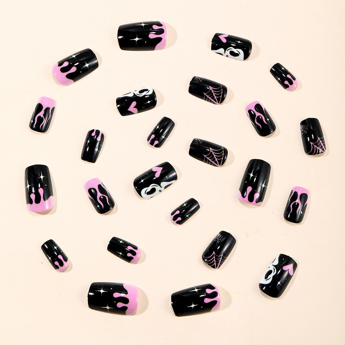 Halloween-Themen Nagelkunst Set Brehn