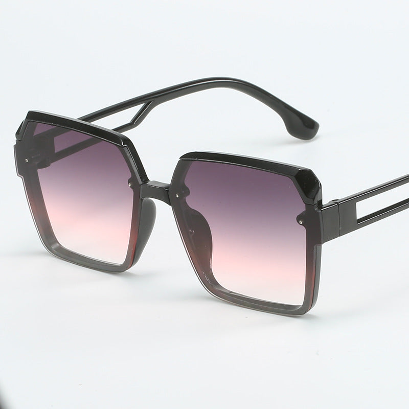 Damen modische quadratische Sonnenbrille mit filigranem Design Brehn