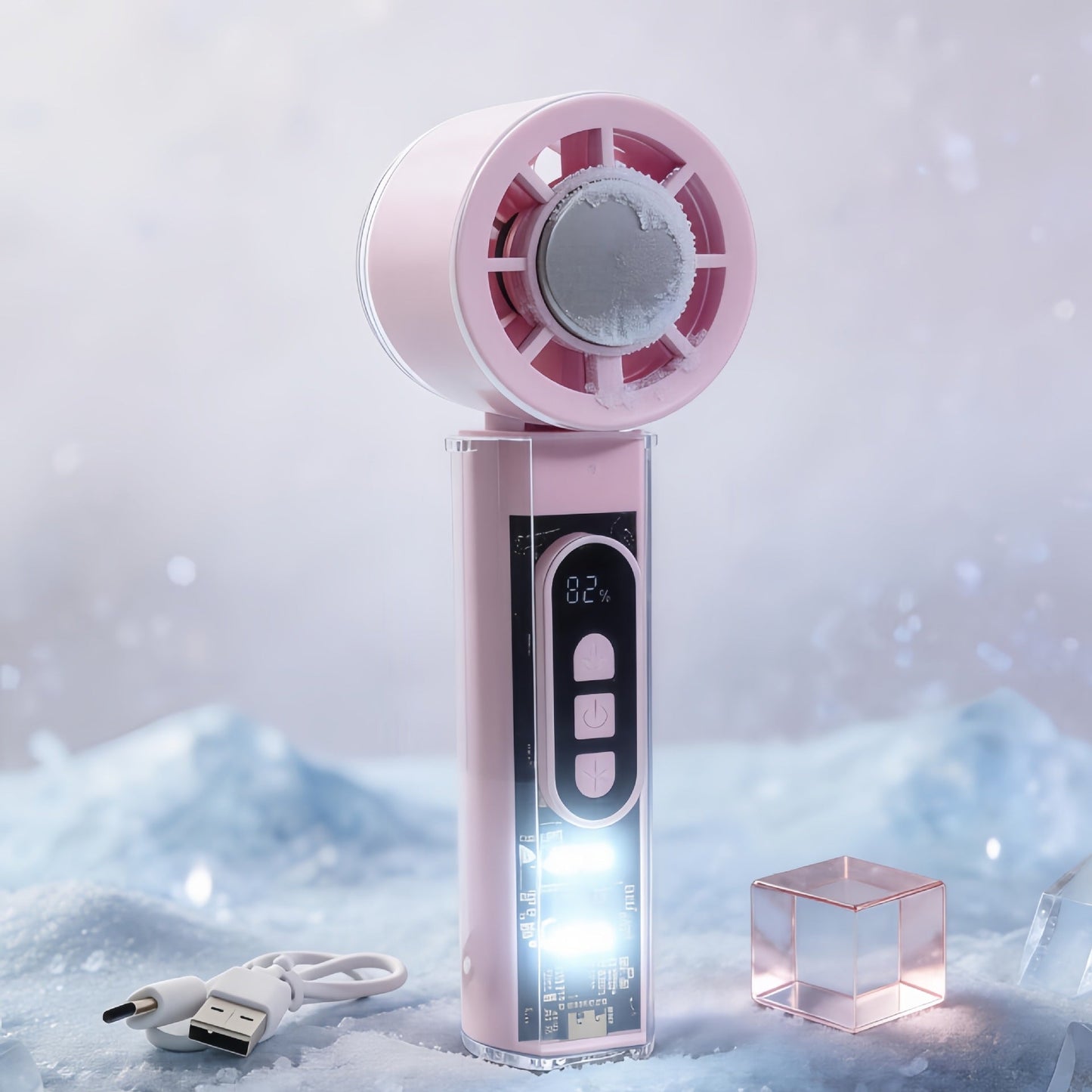 Frauen Tragbarer Mini Luftkühler mit USB-Verbindung Brehn