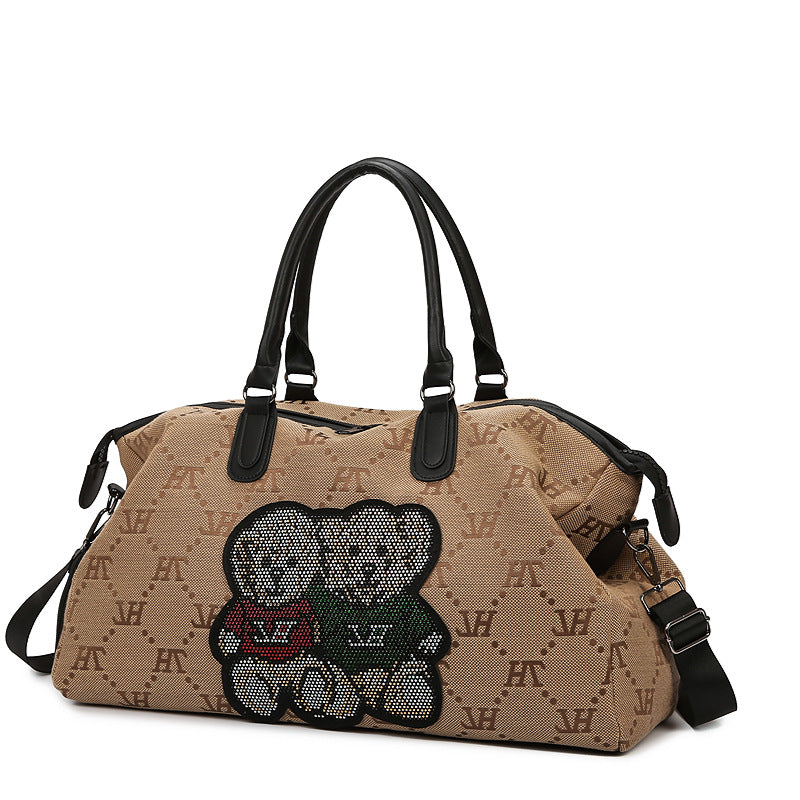 Verzierte Grafik Reisetasche