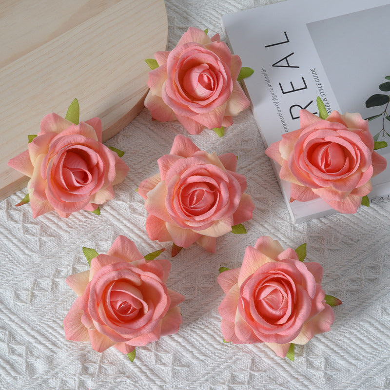 Elegante Stoff-Rosen-Haarspange