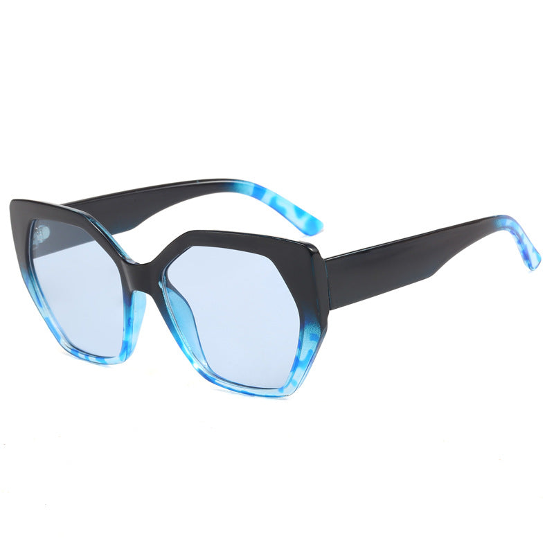 Damen oversized geometrische Sonnenbrille Brehn