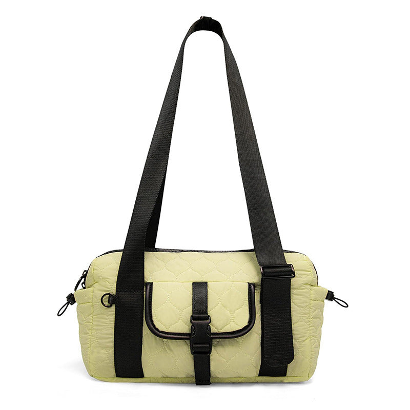 Multifunktionale Schultertasche mit Strukturiertem Design Brehn