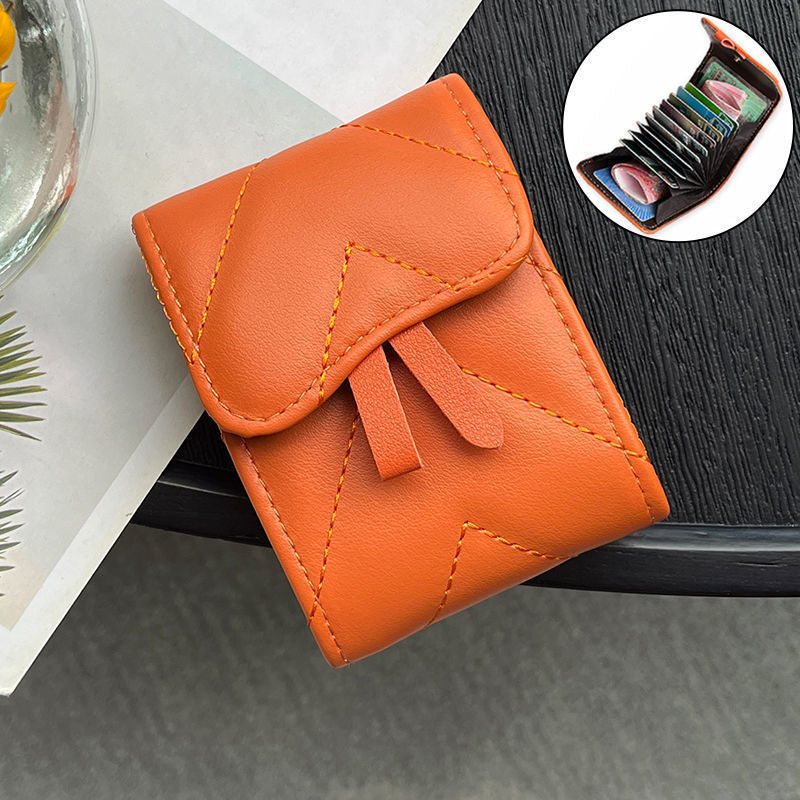 Chic gesteppter Kartenhalter Brehn