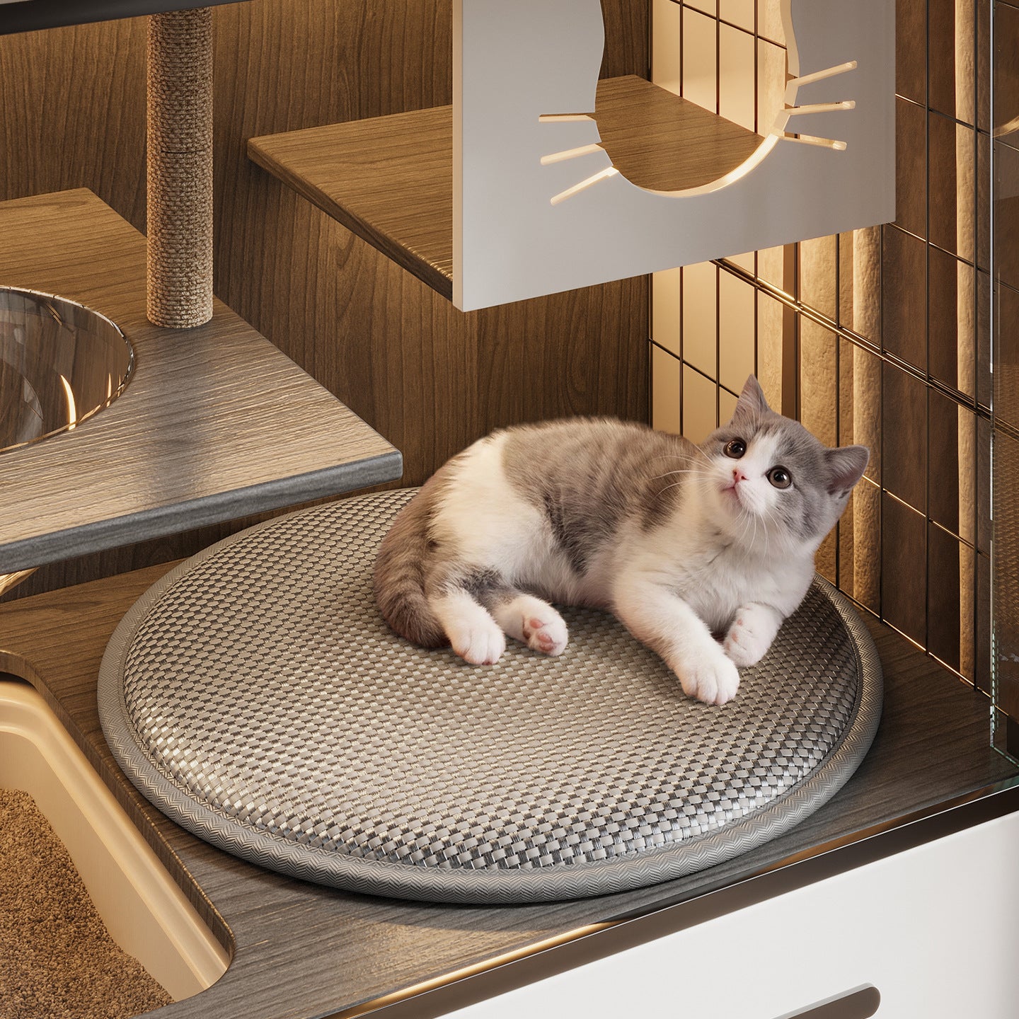 Gemütliche Katzenkomfortmatte Brehn 1786979464