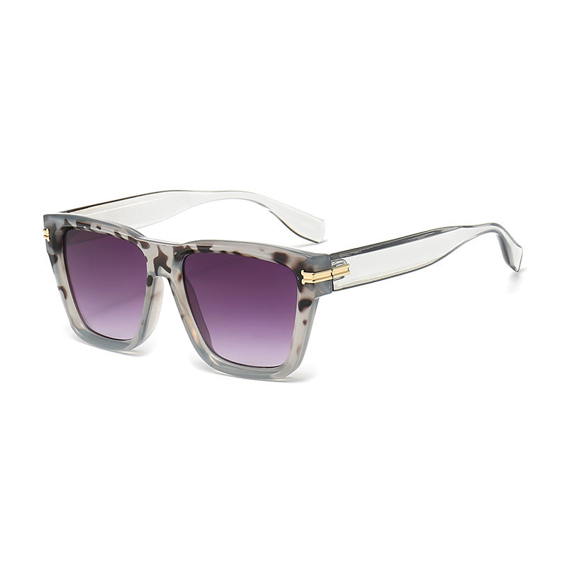 Damen Moderne Quadrat-Sonnenbrille mit exklusiven Akzenten Brehn