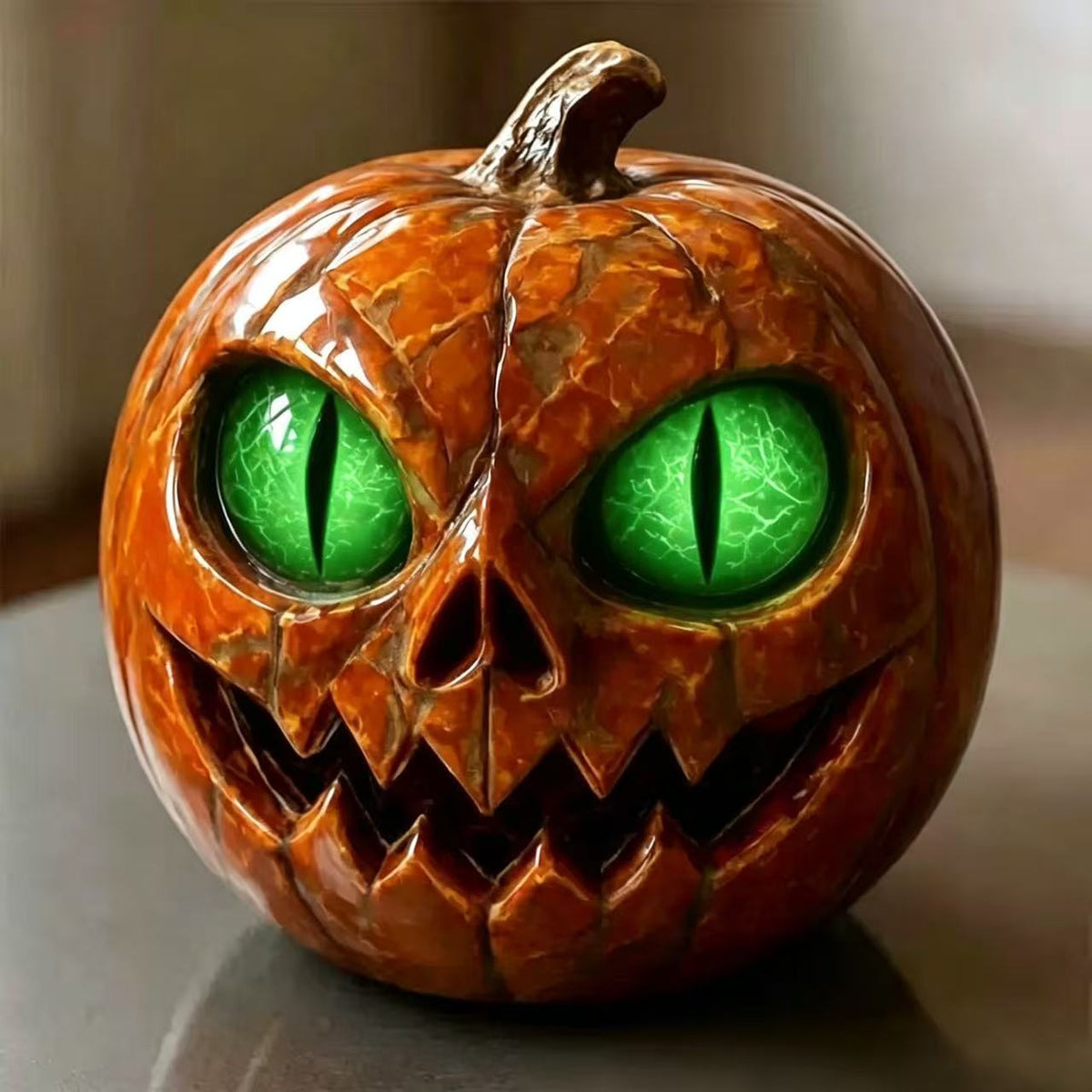 Dekorative Halloween Kürbis Skulptur Brehn