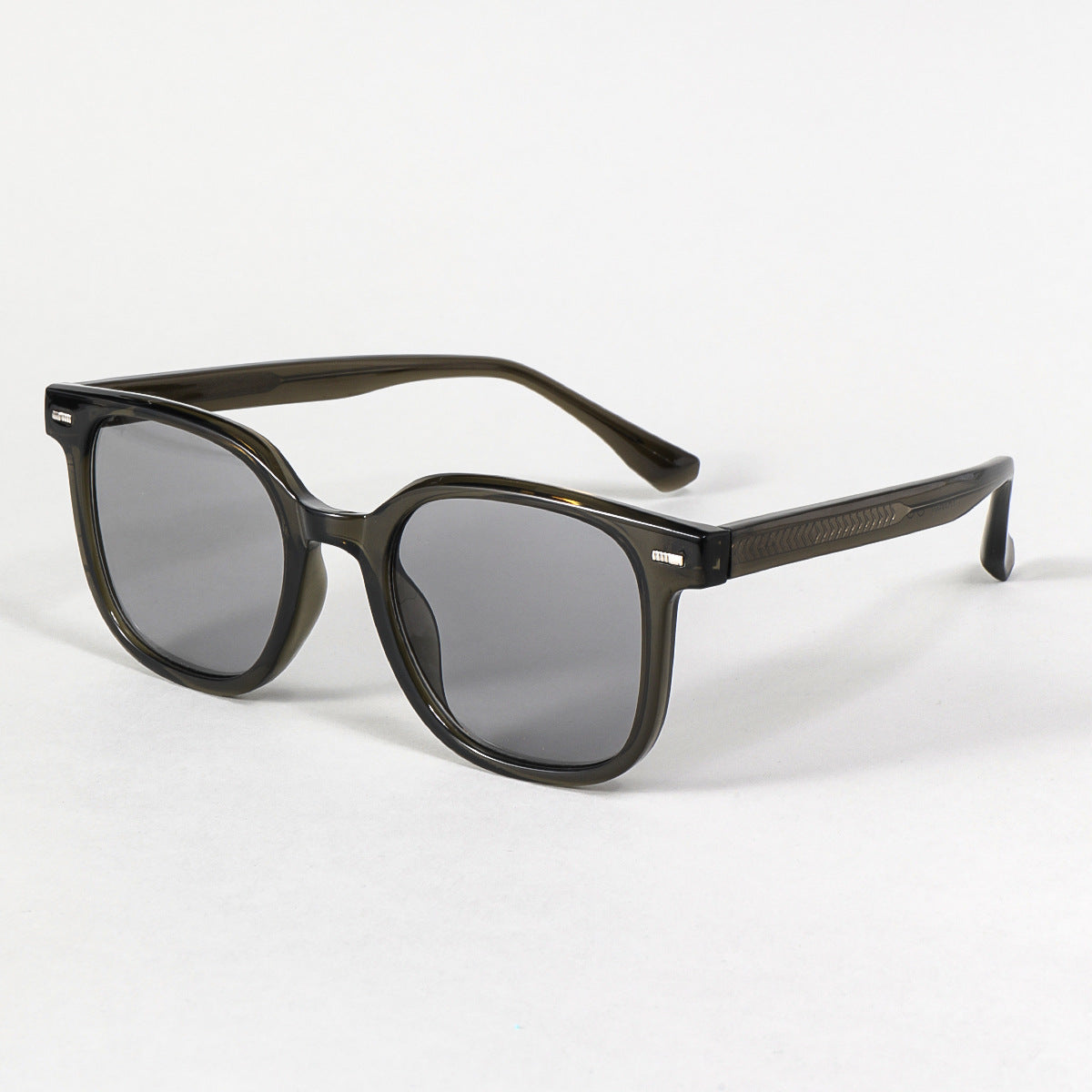 Damen modische Sonnenbrille mit markantem rechteckigen Rahmen und UV-Schutz Brehn