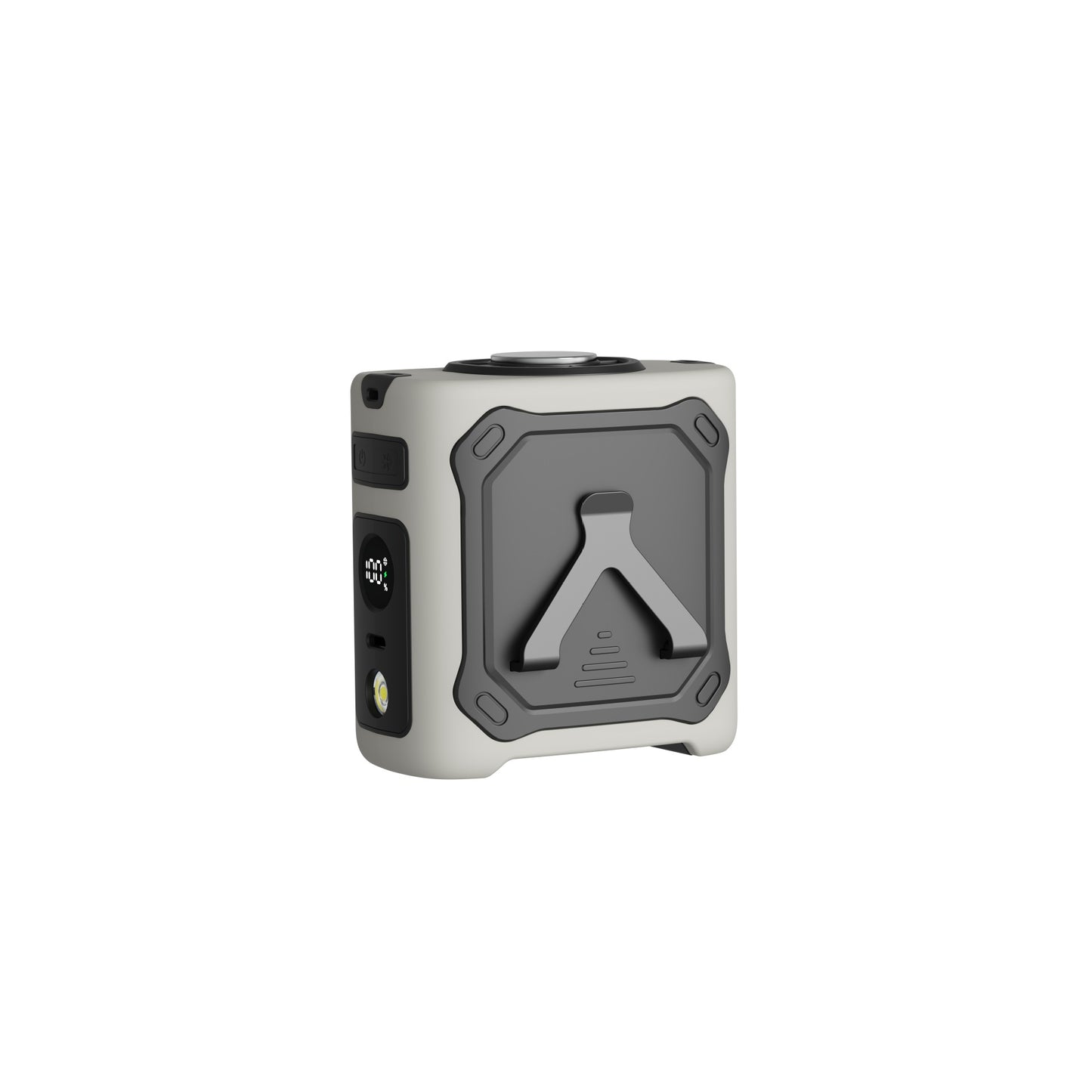 Unisex nan kompakt robuster Automobil-Starthilfegerät und Multiport-Powerbank mit kabelloser Ladefunktion LED-Arbeitslicht digitales Display Brehn