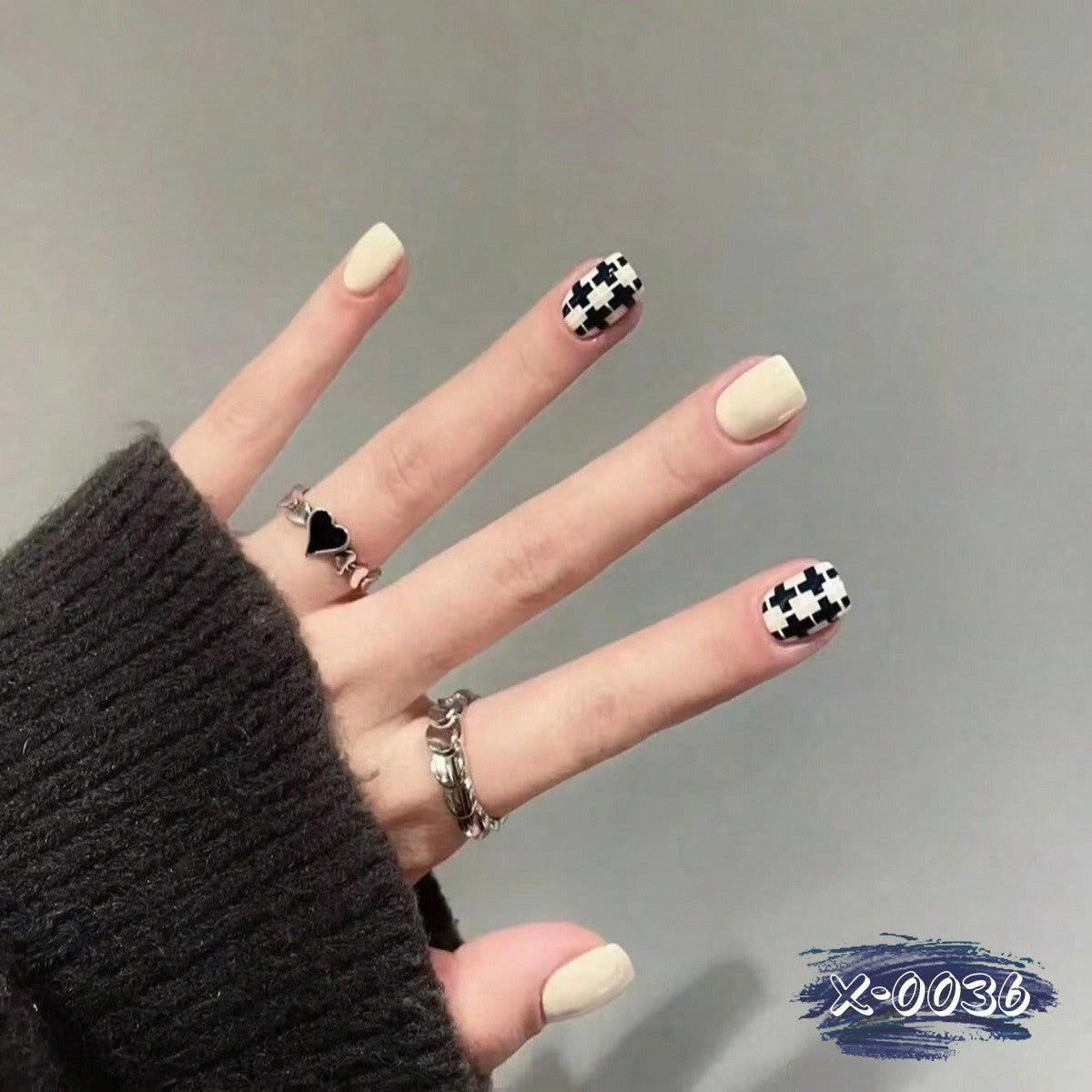 Künstlerisches Geometrisches Nagelkunstset