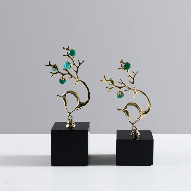 Elegante dekorative Baumskulptur