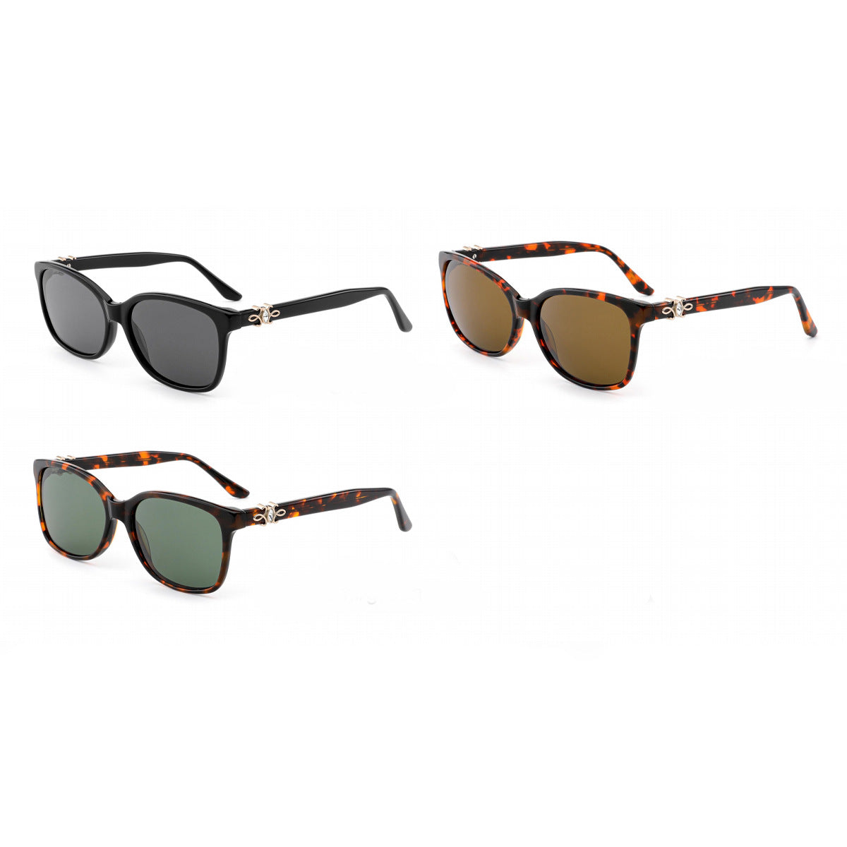 Damen vintage Sonnenbrille mit ausgefallenem Design und UV-Schutz Brehn
