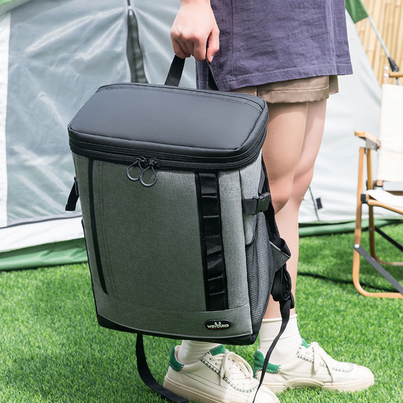 Damen Isolierter Kühlschrank-Rucksack mit mehreren Fächern Brehn